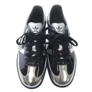 adidas Originals atmos Samba Tuxedo スニーカー 27cm 黒 ブラック シルバー色 IH3364 /SR