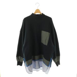 Brushed Sweat CombiレイヤードPO トップス カットソー M ダークネイビー /DF