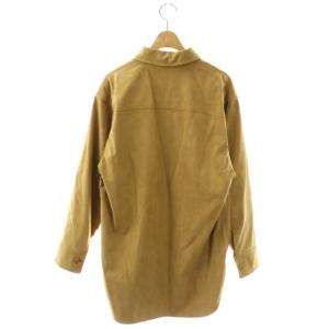 L'Appartement Artificial Suede CPO JK ジャケット スエード キャメル /HK OS