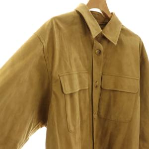 L'Appartement Artificial Suede CPO JK ジャケット スエード キャメル /HK OS