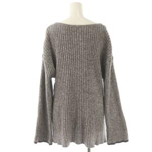 gelato pique 24AW セットアップ エアモコ×スムーズィーライン ニット プルオーバー ショートパンツ F グレー
