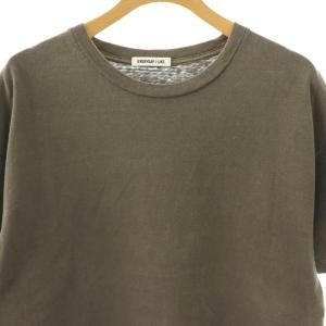 EVERYDAY I LIKE 25SS Relax Tシャツ カットソー ピグメント加工 グレー 25-070-500-8120-1-0