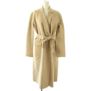 NEW DIVIDE LUXE BELT COAT J コート チェスター アウター カシミヤ混 P ベージュ