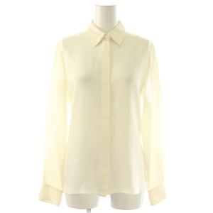 MODERN GGT CLASSIC FITTED SHIRT シャツ ブラウス 長袖 前開き P アイボリー