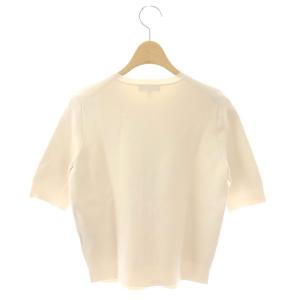 Theory 25SS WOOSTER CREPE KNIT SS CARDIGAN カーディガン ニット P ライトベージュ