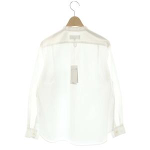 MARGARET HOWELL PLAIN POPLIN シャツ ブラウス 長袖 1 ホワイト /DF OS