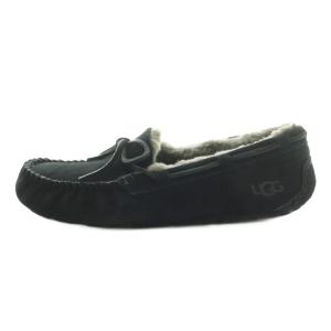 UGG australia ダコタ モカシンシューズ リボン US9 26.0cm 黒 1107949 /MI OS SH