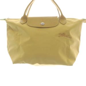 Longchamp ル プリアージュ ナイロン トートバッグ ハンドバッグ 黄色 イエロー /SR