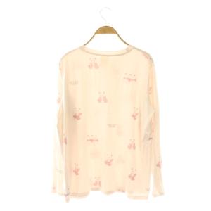 gelato pique 25SS パンダ柄ロンT ロングパンツ セットアップ ルームウェア パジャマ F ペールピンク /ES