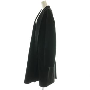 CELINE 2 8H13 フィービー期 エッグクロンビー カシミヤコート 40 ブラック