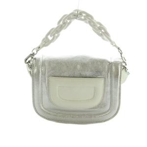 PIERRE HARDY NV01 ミニ アルファヴィル バッグ 2WAY ハンドバッグ シルバーカラー