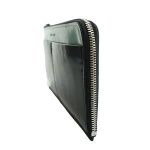 PIERRE HARDY PALATIN WALLET 長財布 黒 ブラック ライトブルー /SS OS