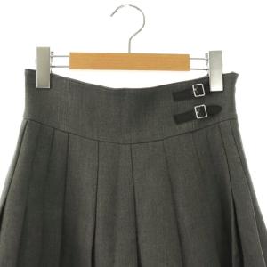 SNIDEL 25AW プリーツスカショーパン ショートパンツ キュロット 1 グレー /NR OS