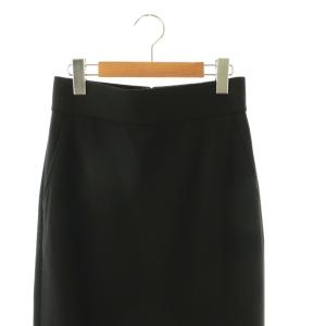 theory luxe DAHLIA JERSEY ELLIN L スカート タイト ロング 36 ブラック /HK OS