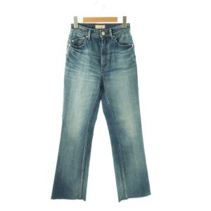 57111320 Semi Flare デニムパンツ ジーンズ カットオフ 23 ブルー /HK OS