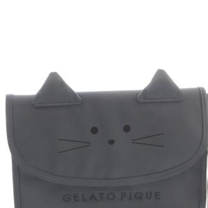 gelato pique CAT母子手帳ケースL F グレー /SR