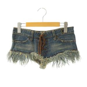 PARROT デニムショートパンツ 25 インディゴ