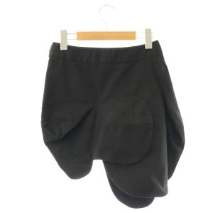 Vivienne Westwood RED LABEL アシンメトリースカート ミニ 変形スカート 38 ブラック /DF OS
