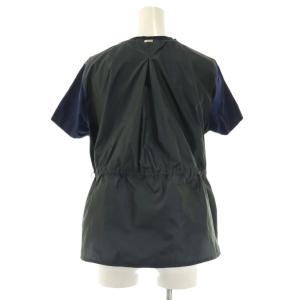 HERNO CHIC COTTON JERSEY NEW TECHNO TAFFETA Tシャツ カットソー 半袖