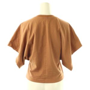 ALAIA ロゴTシャツ 34 ベージュ AA9H02914J010