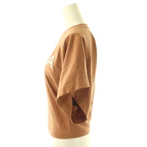 ALAIA ロゴTシャツ 34 ベージュ AA9H02914J010
