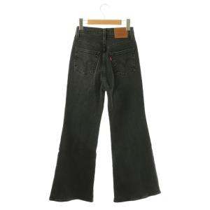 Levi's RIBCAGE BELLS フレア デニム パンツ 24 グレー