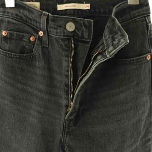 Levi's RIBCAGE BELLS フレア デニム パンツ 24 グレー
