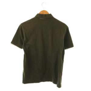 BURBERRY BLACK LABEL フェイクレイヤード 半袖 ポロシャツ 3 カーキ /DF OS