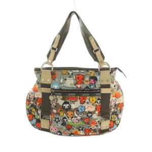 × tokidoki ハンドバッグ 総柄 グレー マルチカラー /MI OS