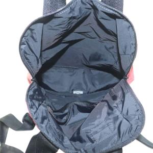 LesportSAC × ピーナッツ スヌーピー リュックサック デイパック 総柄 赤 黒 /MI OS