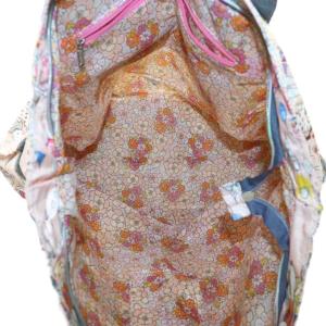 LesportSAC × フィフィラパン Fifi Lapin トートバッグ 総柄 ピンク マルチカラー /MI OS
