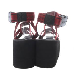 MOSCHINO ロゴテープ ウェッジ プラットフォーム サンダル プラットフォーム 厚底 37 レッド /YO2