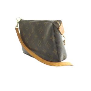 LOUIS VUITTON ポシェット アクセソワール モノグラム ブラウン M51980