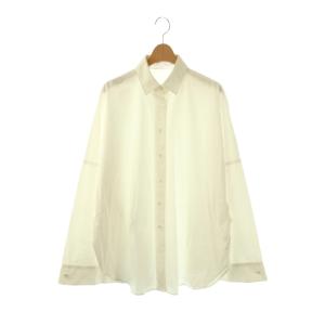 GENTLEWOMAN SHIRT シャツ 長袖 ホワイト /DO OS