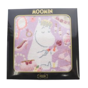 スノークメイデン クローゼット ハンカチ MOOMIN 紫 パープル /SR SH