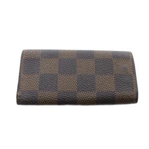 LOUIS VUITTON ダミエ ミュルティクレ4 キーケース 茶色 ブラウン N62631 /SR OH SH