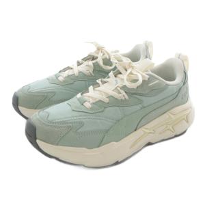 PUMA スピナ NITRO シューズ スニーカー 24cm 黄緑 グリーン 393782 /SRSH