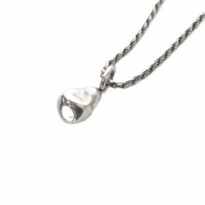 BOTTEGA VENETA ドロップ チェーン ネックレス シルバーカラー 579658