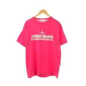 76152NS92 ロゴ Tシャツ カットソー 半袖 XL ピンク /HK OS