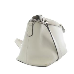 FENDI バイサウェイ ミディアム 2WAYバッグ ホワイト ベージュ 8BL124