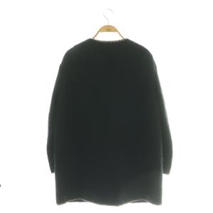 MUSE de Deuxieme Classe 24AW chain ツイード ジャケット F ブラック