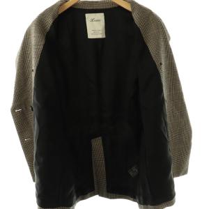 Lisiere L'Appartement CHECK HANDSOME JACKET 36 グレー