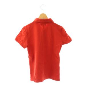 BLUE LABEL CRESTBRIDGE フレンチスリーブポロシャツ カットソー 半袖 38 レッド /DO OS