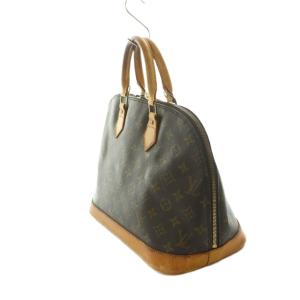 LOUIS VUITTON モノグラム アルマ ハンドバッグ ブラウン M51130