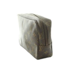 LOUIS VUITTON トゥルーストワレット23 ポーチ スクエア型 茶 M47524 /MI OS OH