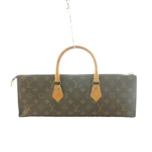 LOUIS VUITTON モノグラム サックトリコ ハンドバッグ ブラウン