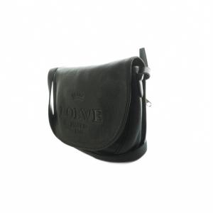 LOEWE ヘリテージサッチェル ショルダーバッグ ブラック