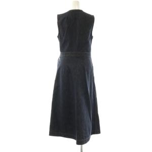 Theory 25SS MOD DENIM SL ALINE WRAP DR ワンピース デニムワンピ 4 インディゴ