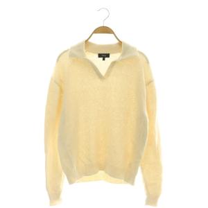 25SS  WAVE BOUCLE BOY POLO W プルオーバー ニット カットソー スキッパー