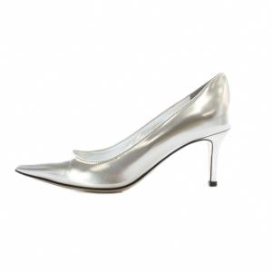 FABIO RUSCONI MILLY パンプス 35 22.5cm MIRROR-ARGENTO シルバー色 ポインテッドトゥ ヒール
